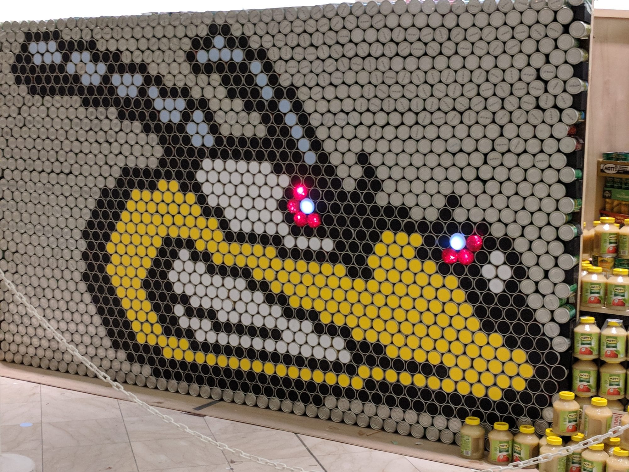 SUNY Broome students show off their talents and aid the needy with Canstruction