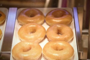 Krispy Kreme doughnuts. Image by Wikimedia Commons