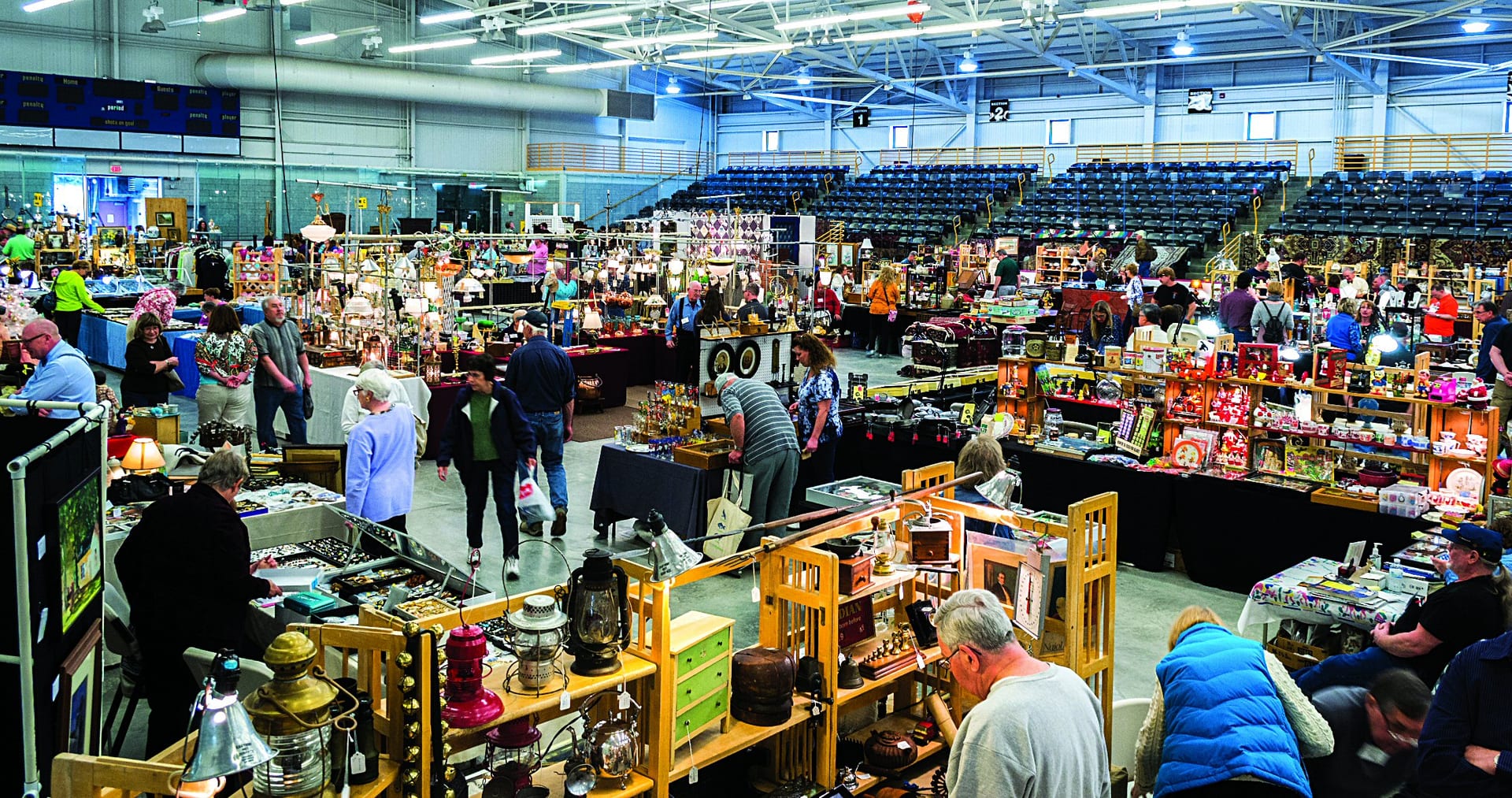 Million Dollar Antique Show at the Ice Center April 20-22