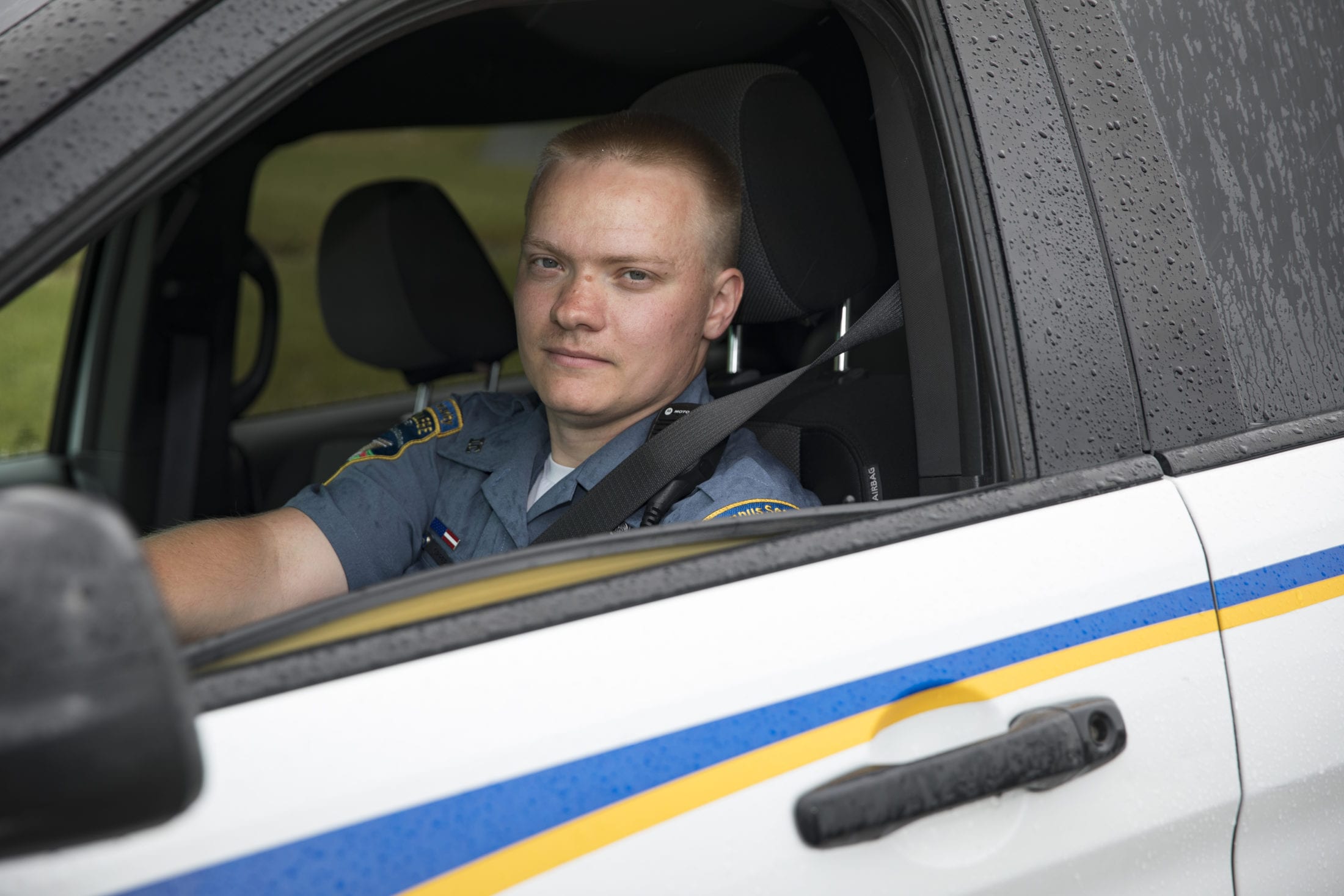 On Patrol: Joe gets a solid start on his law enforcement career – even before graduation