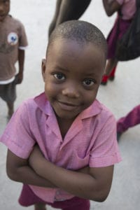 A Haitian child