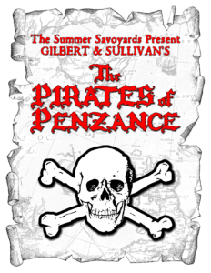 Flyer for the Pirates of Penzance