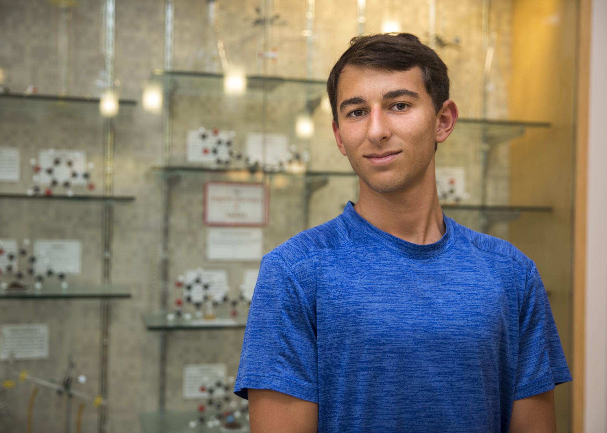 Stay home, go far: Alex gets a head start on his future in biomedical engineering