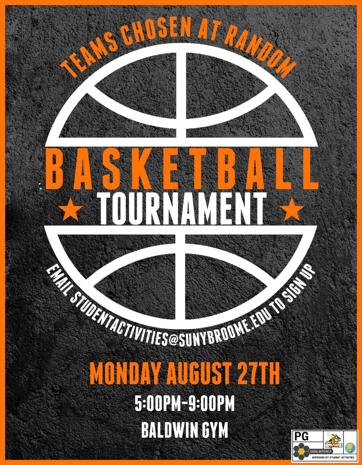Game time: Basketball tournament on Aug. 27