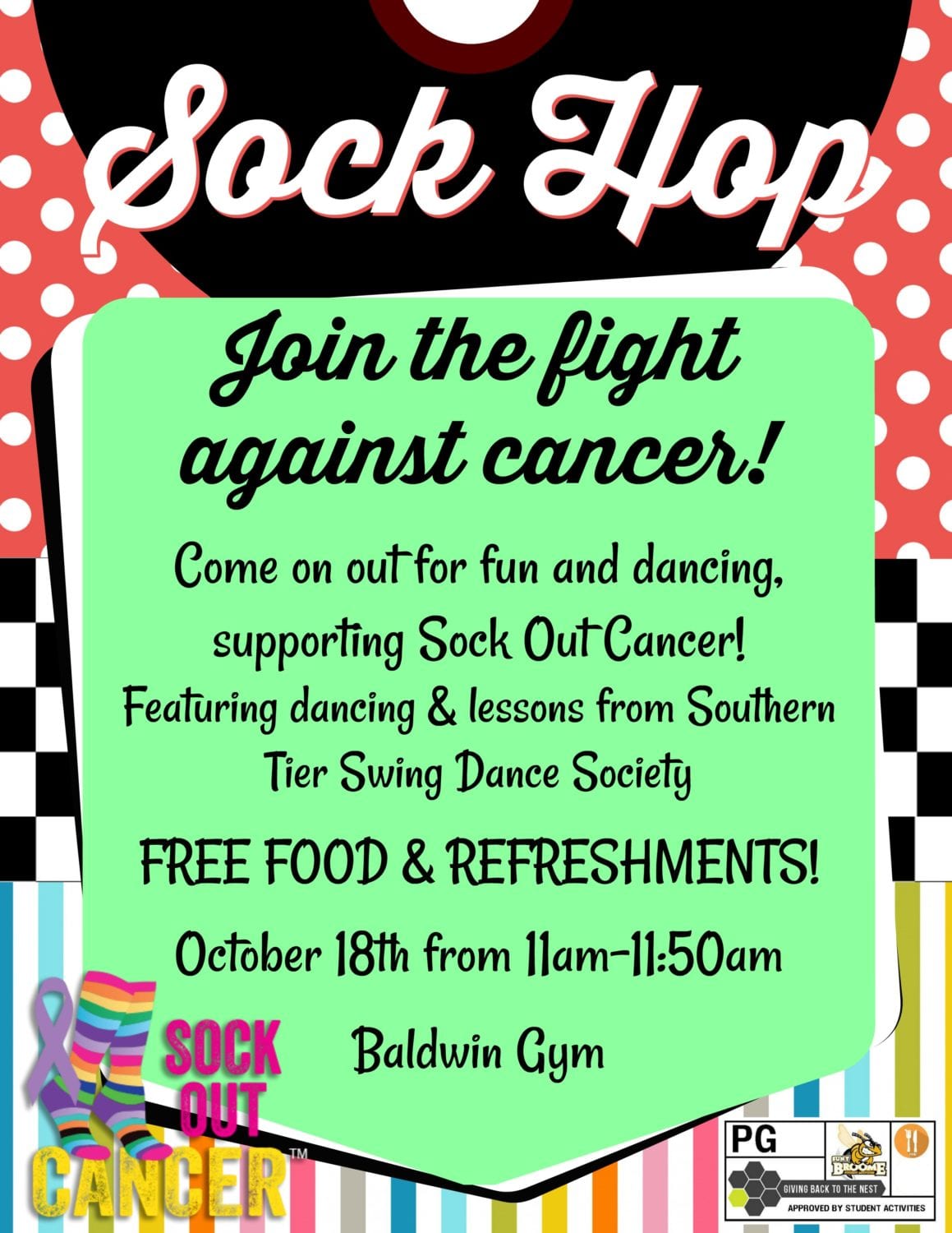 Get your saddle shoes: Sock Hop to fight cancer on Oct. 18
