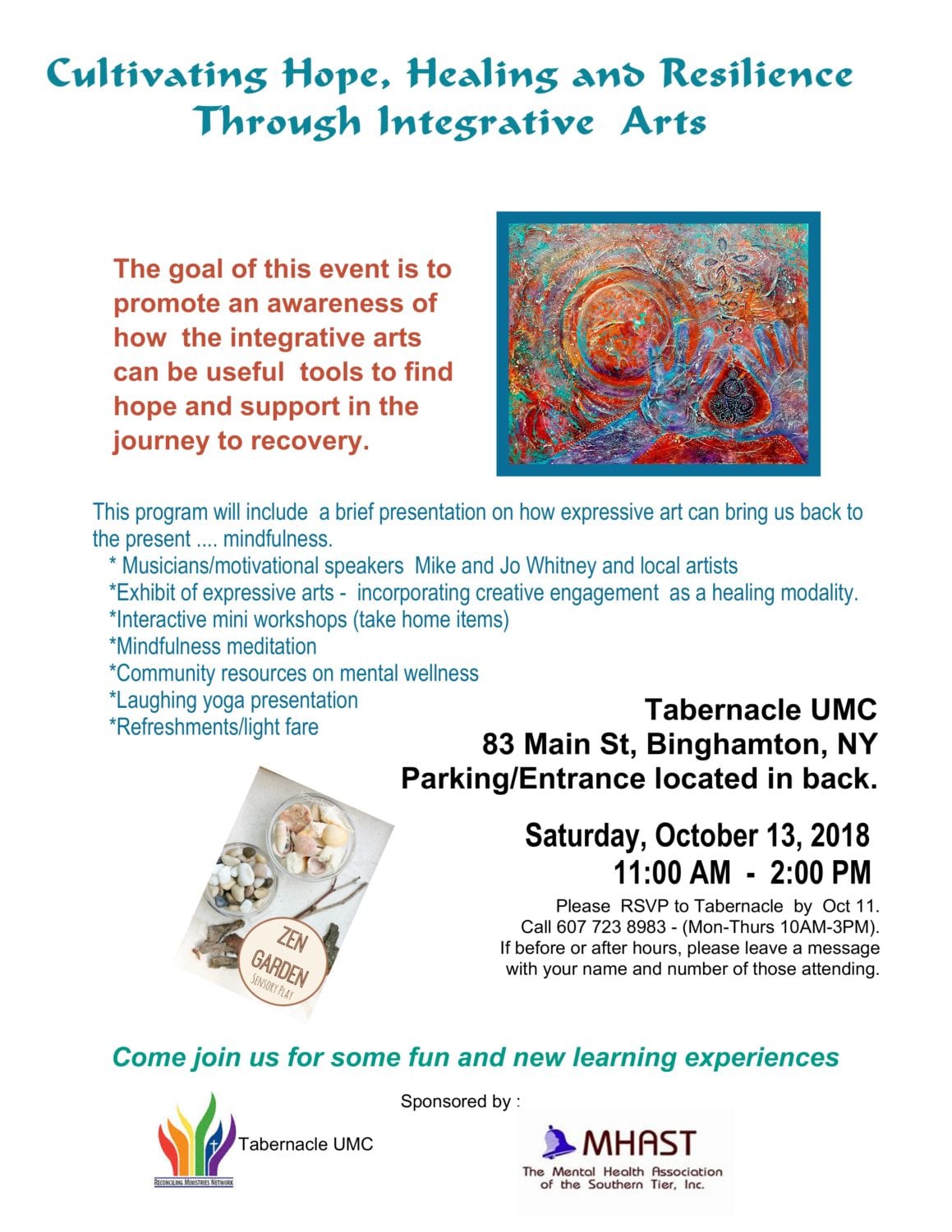 In the Community: Cultivating Hope, Healing and Resilience through Integrative Arts