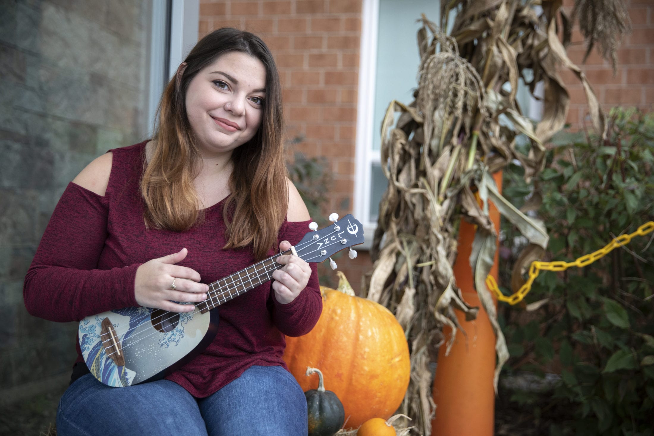 Musician, leader, future teacher: Victoria strikes a chord at SUNY Broome
