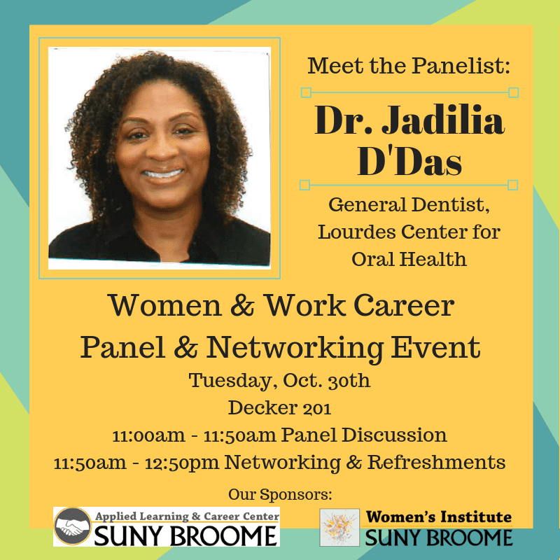 Meet the “Women & Work” Panelist: Dr. Jadilia D’Das