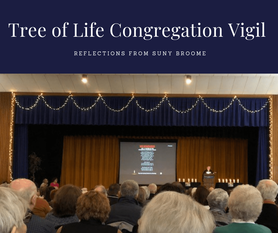 Reflections from the Tree of Life Congregation Vigil