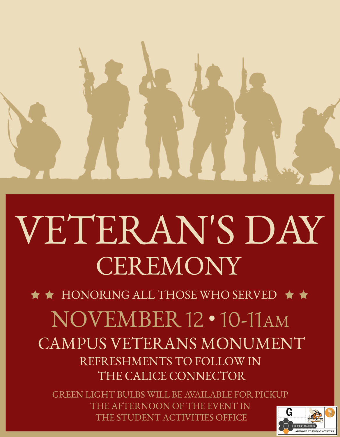 Veterans Day at SUNY Broome on Nov. 12