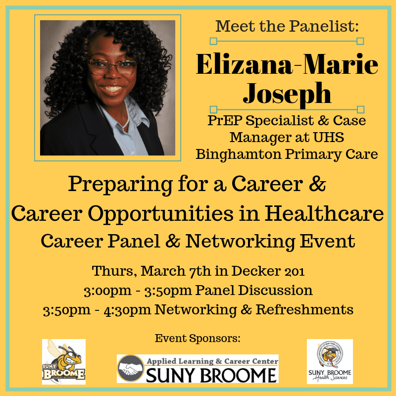 Black History Month Career Opportunities in Healthcare Event: Meet panelist Elizana-Marie Joseph