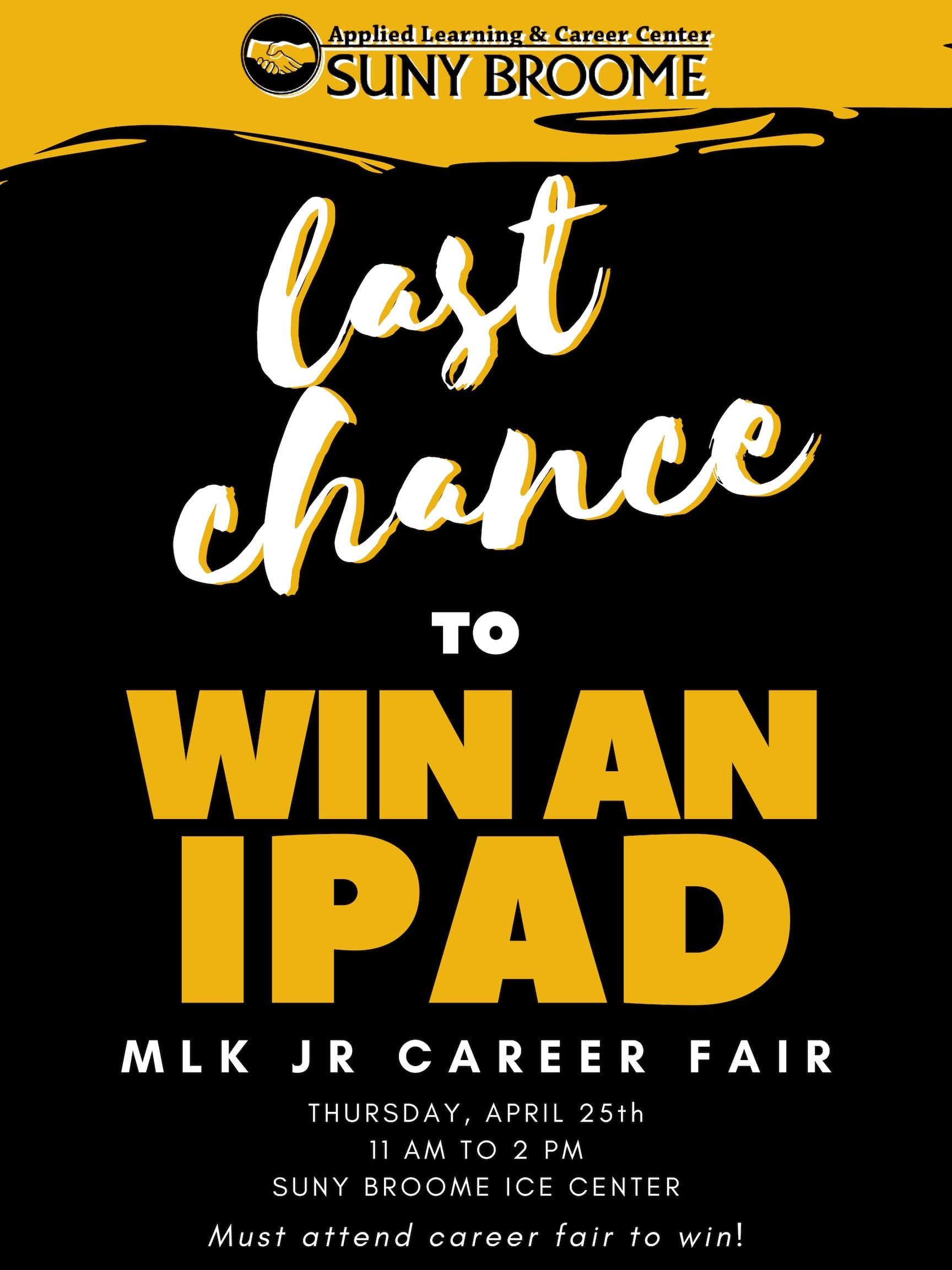 Last chance to win an iPad!