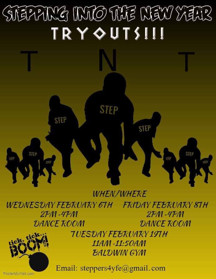 Got rhythm? Try out for the SUNY Broome Step Team!