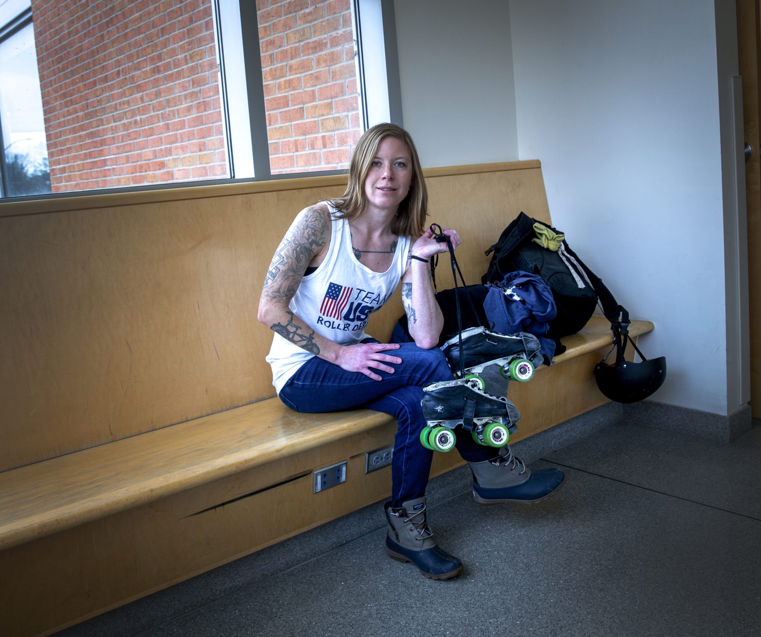 Skater, student, entrepreneur: Kristine goes for the gold in the rink and the classroom