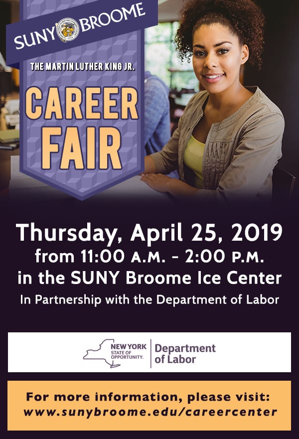 SUNY Broome career fair to feature 90 employers The Buzz