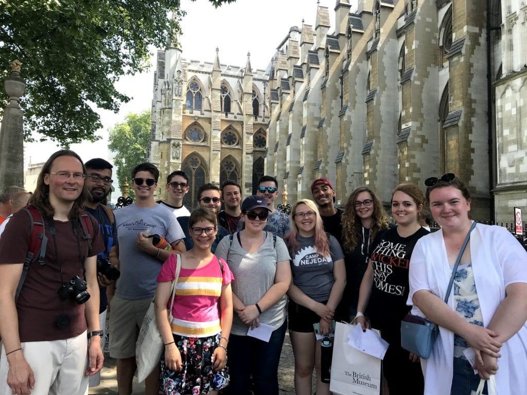 The BIO 293: Darwin, Evolution and the Victorians class is setting sail for the port of London (well, actually, they are flying into Heathrow) to begin their evolutionary adventure in the United Kingdom and Belgium!