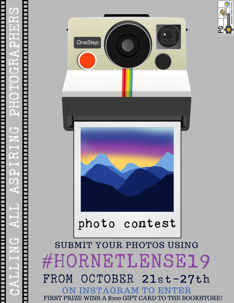Calling all aspiring photographers! Student Activities is running a photo contest.