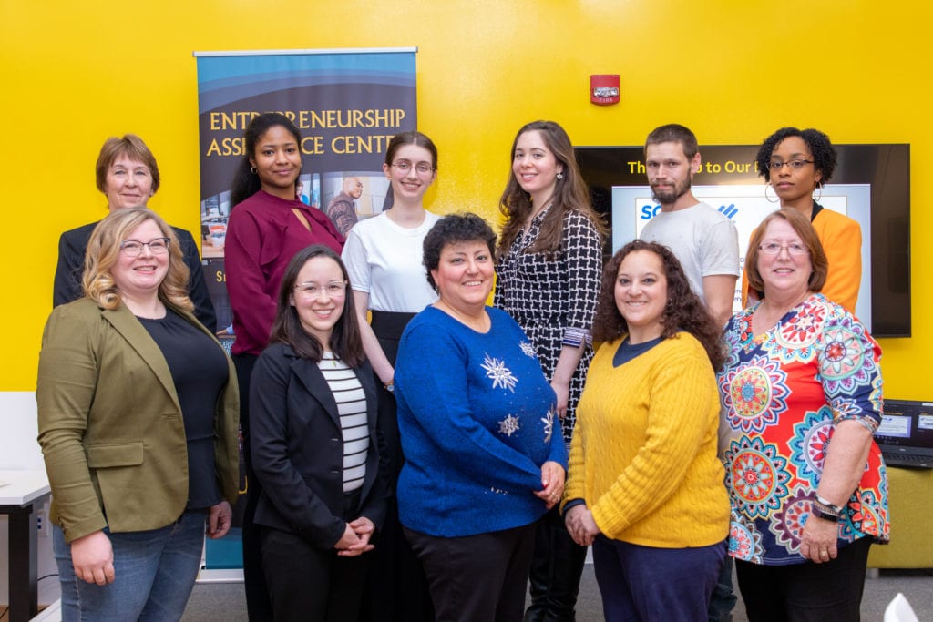 Ten small business entrepreneurs graduated from the SUNY Broome’s Entrepreneurial Assistance Program (EAP) on Jan. 13, 2020.