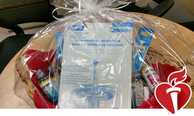 Electric Toothbrush Basket Raffle to Support the Heart Walk
