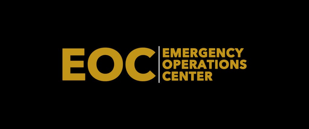 EOC, emergency operations center