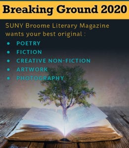 Breaking Ground Spring 2020 Submission Information