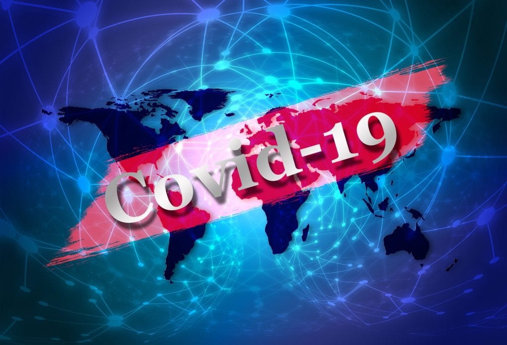 covid-19, world map