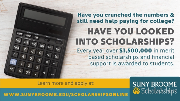 Freshmen, there’s only a few weeks left to apply for scholarships!