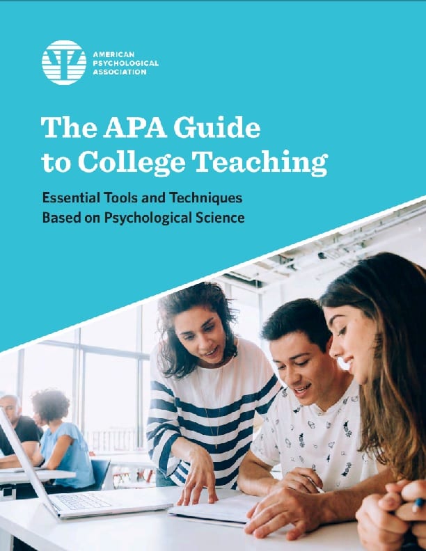 The APA Guide to College Teaching
