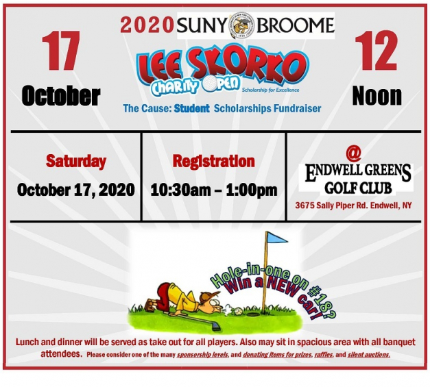 SUNY Broome Skorko Charity Open Golf Tournament – Team Building Request