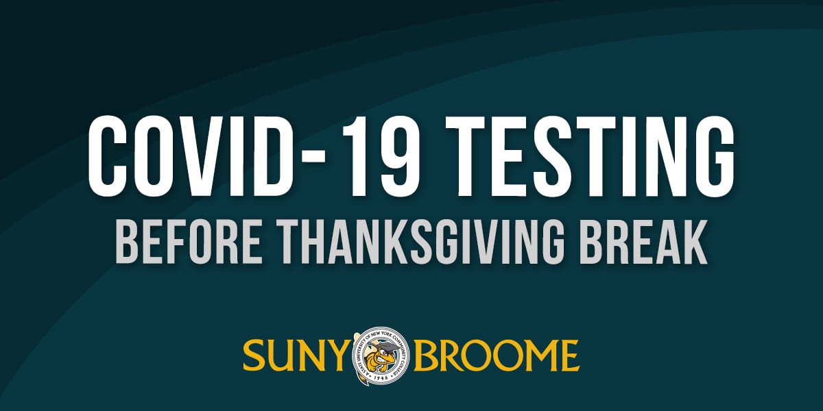 COVID-19 Testing Before Thanksgiving Break