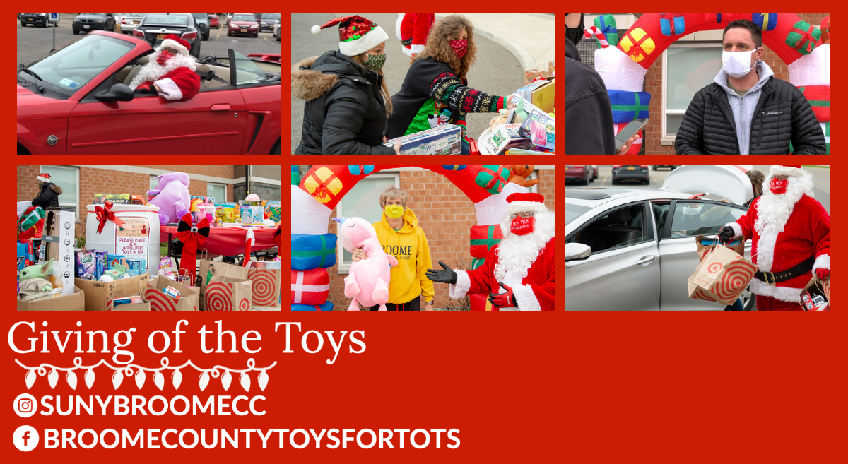 Annual Giving of the Toys drive collects holiday gifts for families in need.