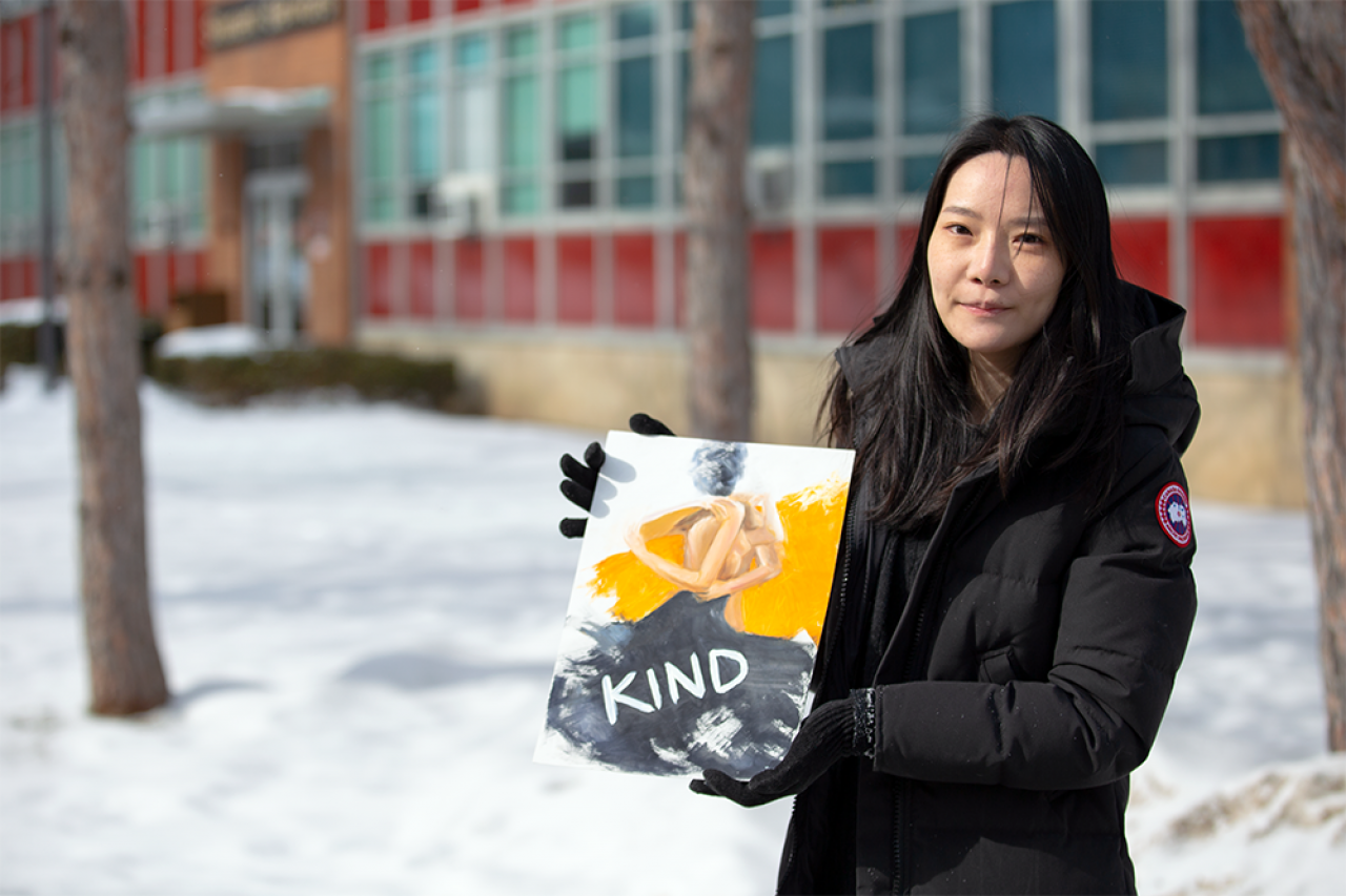 It’s cool to be KIND: Yifan uses her creativity to show how kindness can brighten the dark
