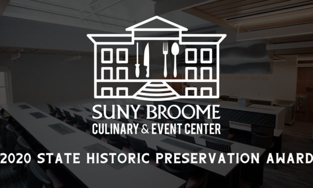 SUNY Broome Culinary and Event Center Awarded NYS Historic Preservation Award