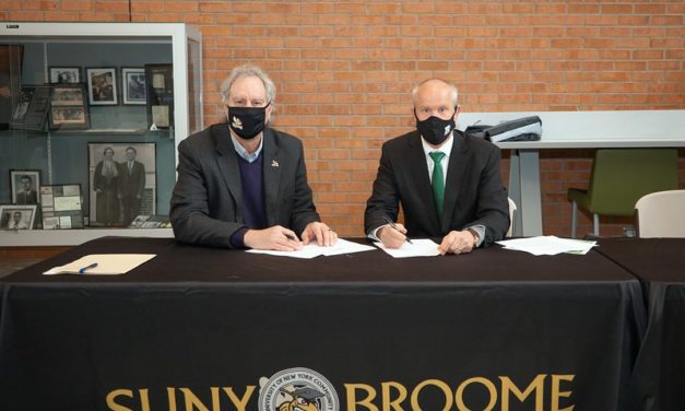 SUNY Broome and Binghamton University School of Management announce new agreement for business students
