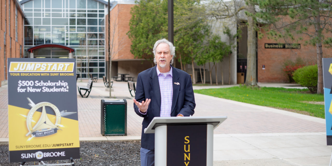 SUNY Broome Jumpstart Scholarship: a great opportunity for new, first-time college students to get started