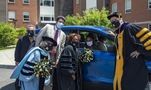 SUNY Broome Hosts Drive-Through Event In Preparation for Virtual Commencement Ceremony