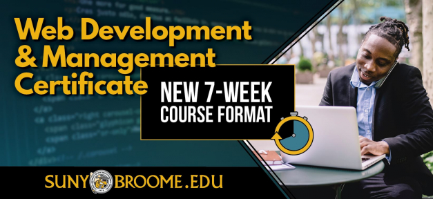 New 7-Week Course Format – Web Development & Management Certificate Program