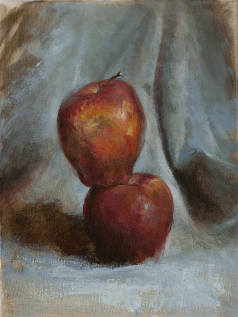 A recent oil study, Apples created by Professor Zeggert