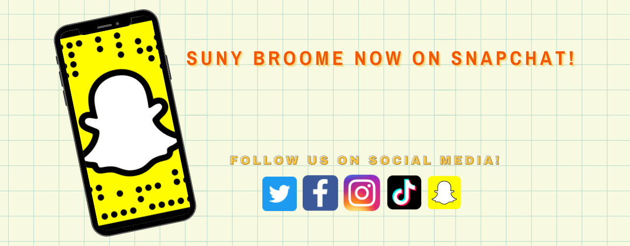 SUNY Broome on Snapchat!