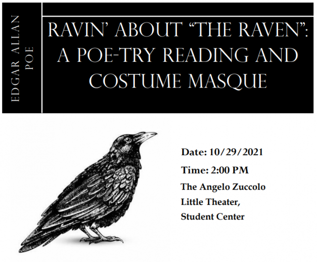 Theater Department presents a Poe-try Reading and Costume Masque