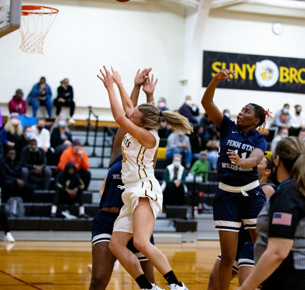 SUNY Broome Hornets fell to the Timberwolves 66-42 in a Region III contest