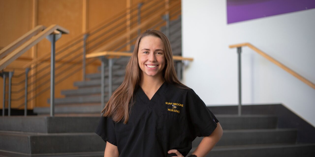 Kaitlyn Dattoria: Welcoming SUNY Broome’s Newest Future Students One Delivery at a Time