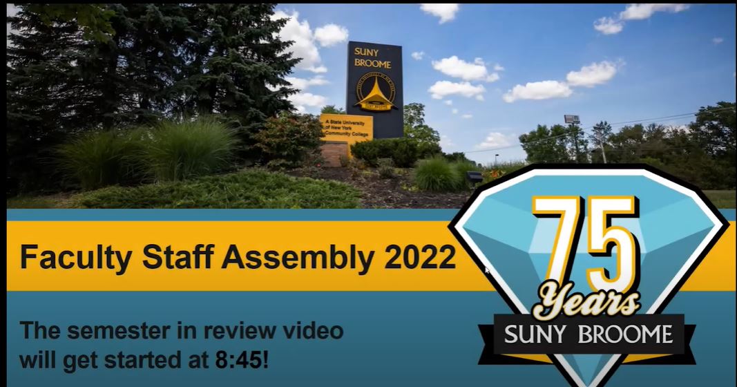 Spring 2022 Faculty/Staff Assembly Highlights and Videos