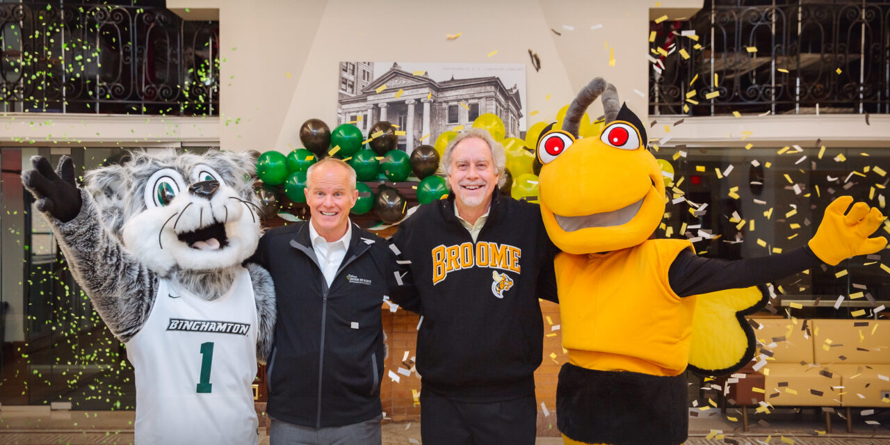 News Release: SUNY Broome and Binghamton University Celebrate Turning 75!