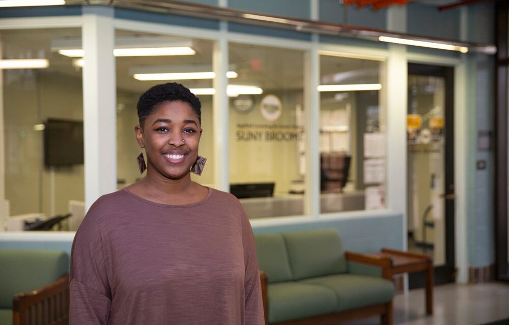 Briana Alford: Opportunities on Campus Are Not Just for SUNY Broome’s Students