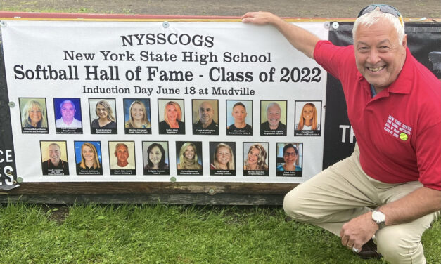 Dave Ligeikis Inducted into the NYS High School Softball Hall of Fame