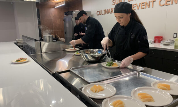 Culinary Arts Students Host Chef’s Table for Family and Friends