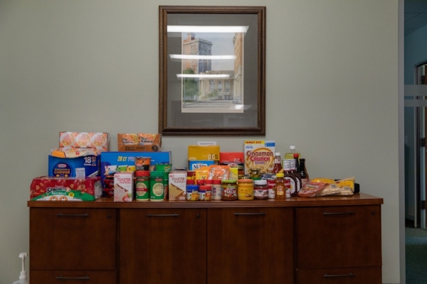Food donations to fill our students' food pantry