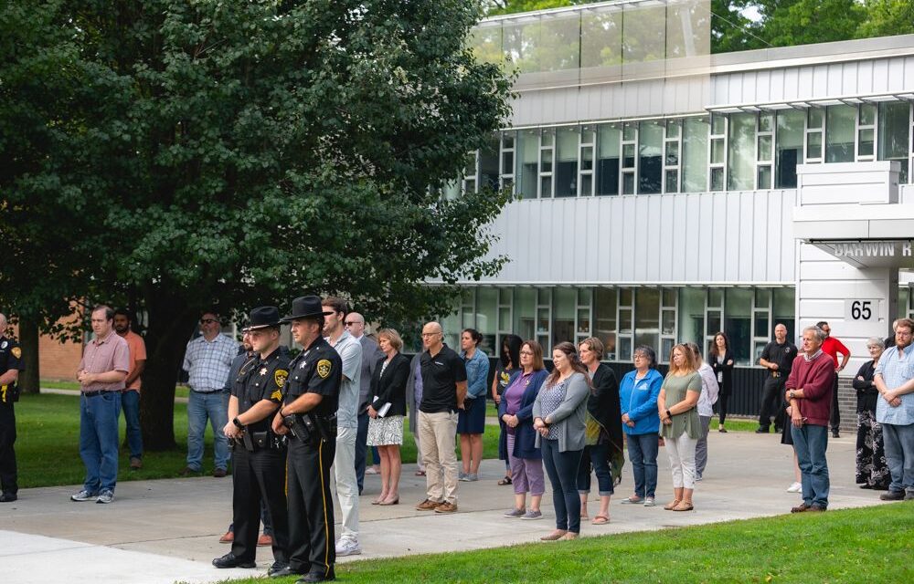 SUNY Broome Community Gathers for the 9/11 Remembrance Ceremony