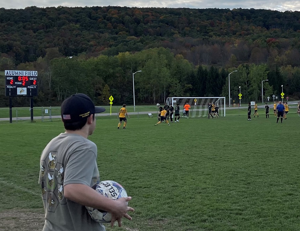 SUNY Broome men's soccer team fell to Hudson Valley CC in a heartbreaking loss
